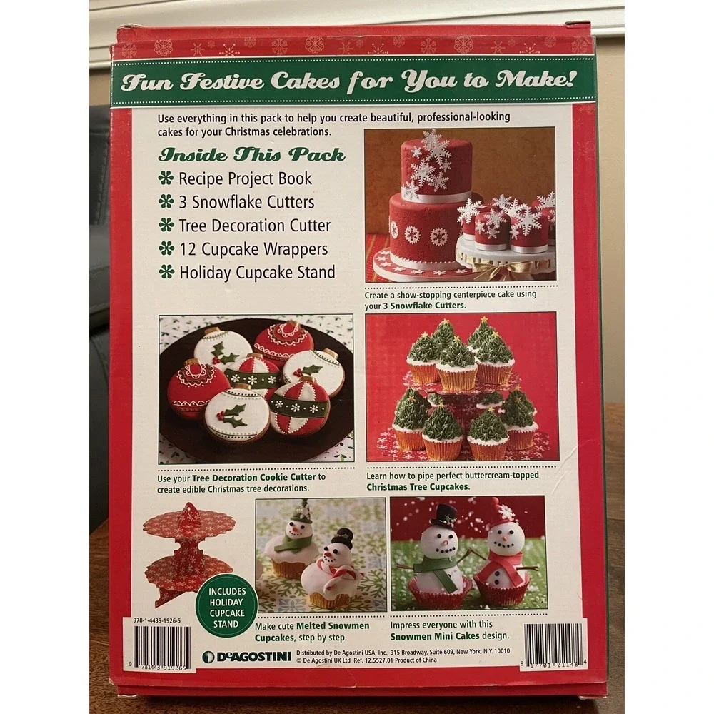 DeAgostini Cake Decorating Christmas‎ Cakes Kit
